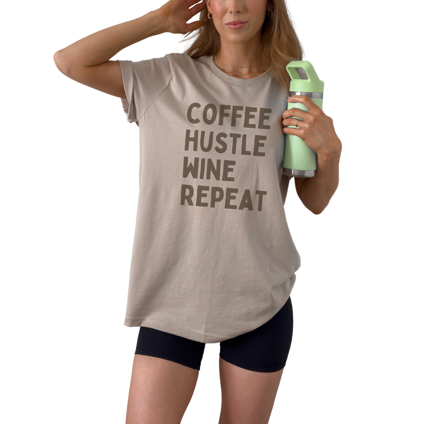 Coffee Hustle Wine Repeat